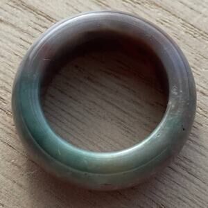 Ocean Jasper Crystal Ring, size 5.5